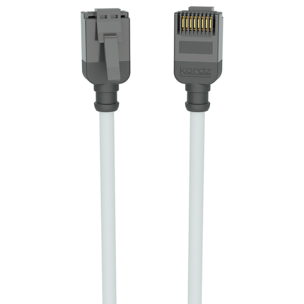 Kordz PRO Slim Profile Cat6 Patch Cord 7.5m (White)