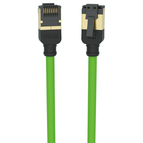 Kordz PRS Slim Profile Cat6A Patch Cord 10m (Green)