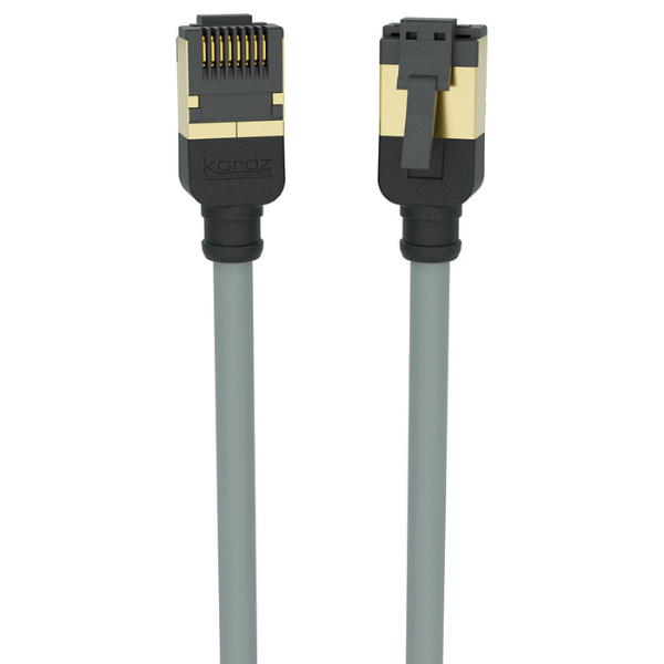 Kordz PRS Slim Profile Cat6A Patch Cord 5m (Grey)
