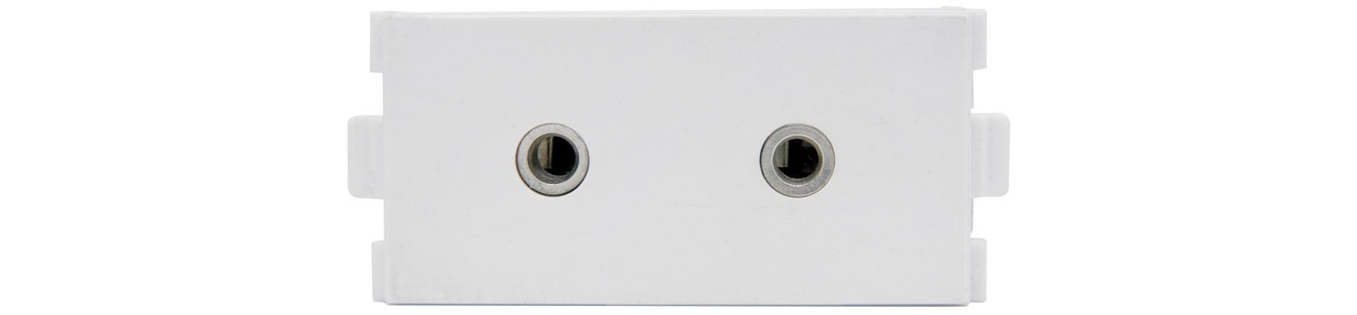2 x 3.5mm STEREO SOCKET MODULES
