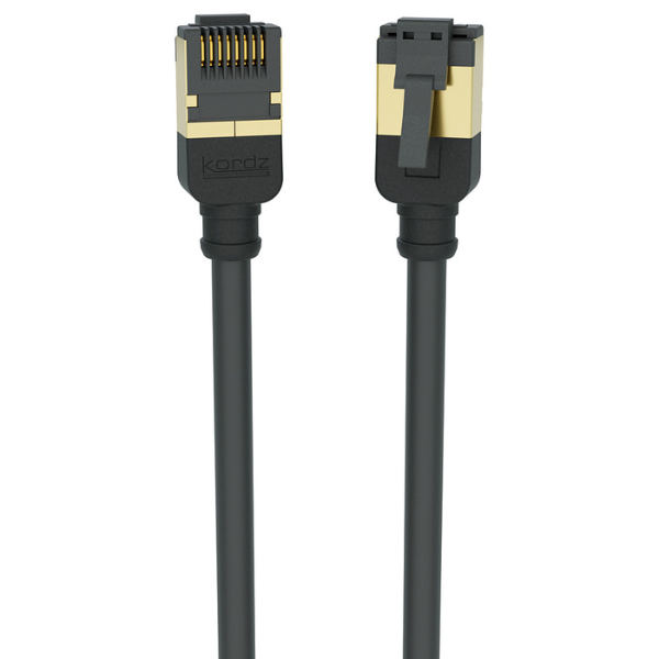 Kordz PRS Slim Profile Cat6A Patch Cord 7.5m (Black)